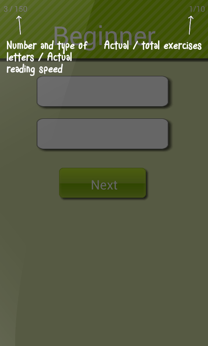 Speed Reading Game screenshot